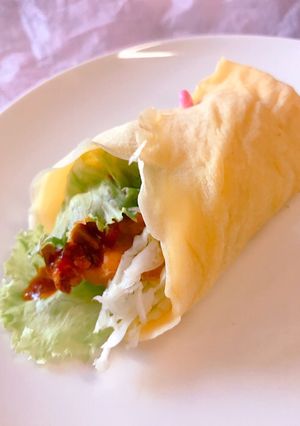 ホットケーキミックスでトルティーヤ風-レシピのメイン写真