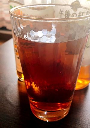 家から一歩も出ない人のほろ酔いあんず茶-レシピのメイン写真