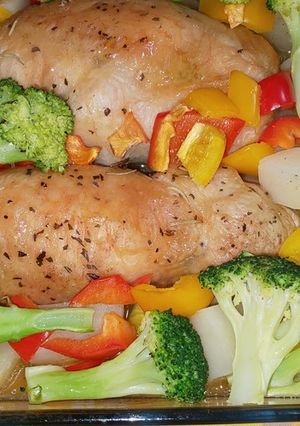 簡単ローストチキン-レシピのメイン写真