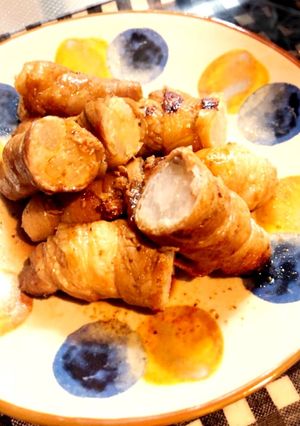 大根消費！肉巻き大根の照り焼き-レシピのメイン写真