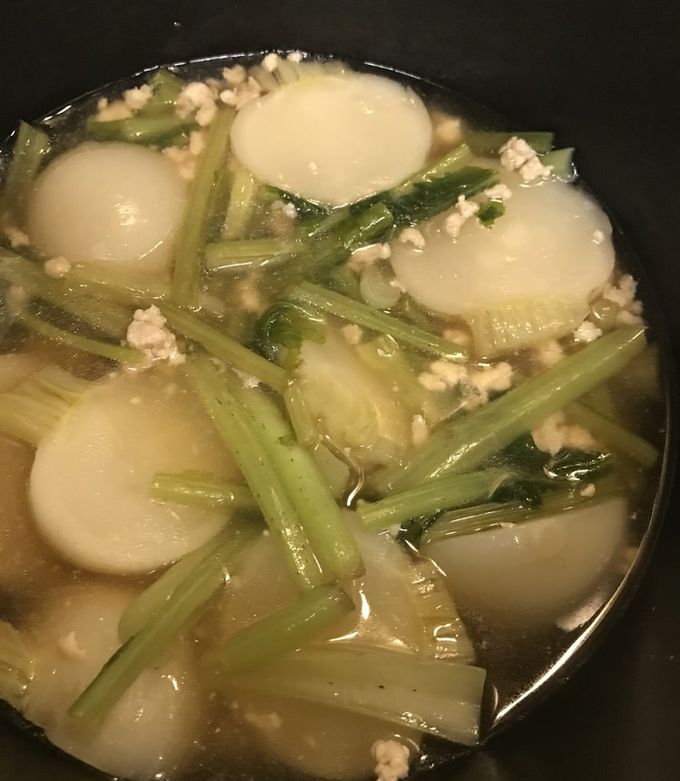 蕪のそぼろ煮-レシピのメイン写真