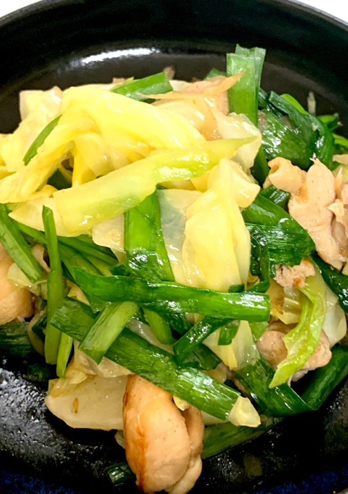 塩だれ鶏もも肉の野菜炒め-レシピのメイン写真