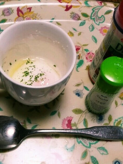 レンジで簡単❕ポーチドエッグ(^q^)☺-レシピのメイン写真