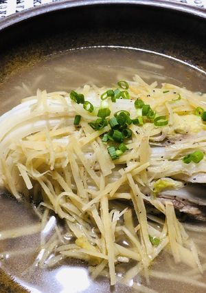 生姜好きの♡白菜と豚肉の煮物-レシピのメイン写真
