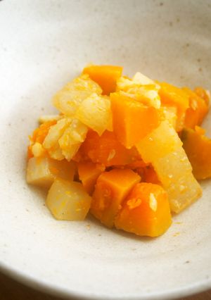 大根と南瓜のナムル♪ソテーで香ばしく♪-レシピのメイン写真