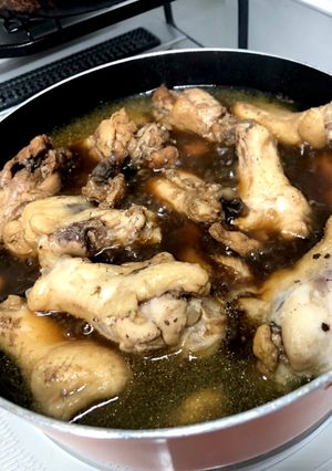 手羽元のポン酢煮-レシピのメイン写真