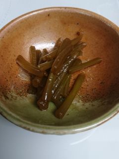 さつまいも蔓 佃煮-レシピのメイン写真