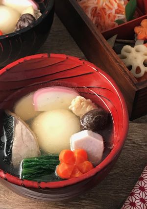 お雑煮。-レシピのメイン写真