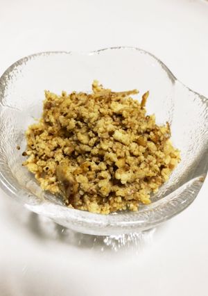 玄米御飯のお供に！豆腐そぼろふりかけ-レシピのメイン写真