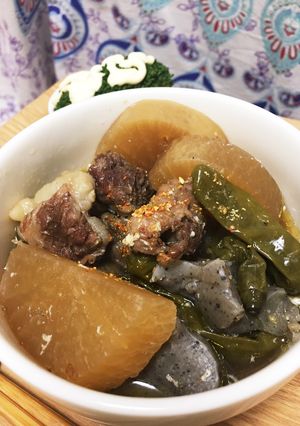 牛スジ煮込み-レシピのメイン写真