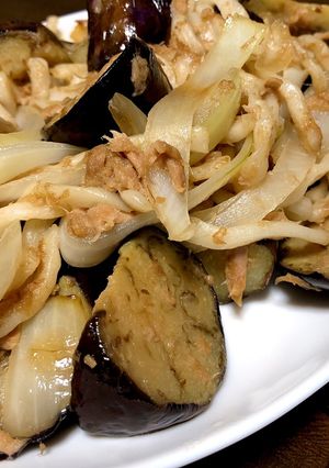 余ったうどんで、ツナとナスの焼うどん-レシピのメイン写真
