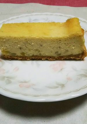 栗の甘煮チーズケーキ-レシピのメイン写真