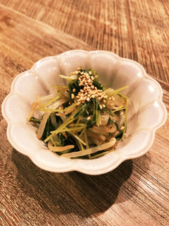 【至極のお通し】激ウマ豆苗のナムル!!-レシピのメイン写真