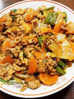 豚肉とナスのケチャップ炒め-レシピのメイン写真
