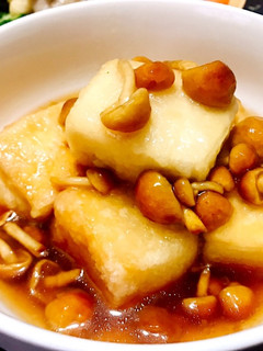 カリッフワッなめこ揚げ出し豆腐-レシピのメイン写真