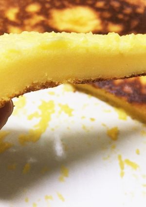 材料2つ　悪魔のホワイトチョコケーキ-レシピのメイン写真