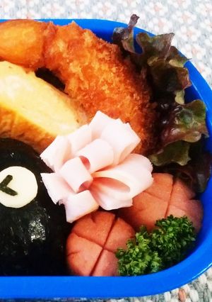 お弁当のおかず！ハムでお花♪-レシピのメイン写真