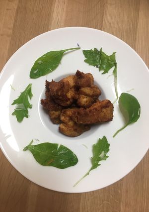 鶏の唐揚げ、辛子醤油味-レシピのメイン写真