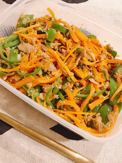 醤油麹でにんじん炒め-作り置き-レシピのメイン写真