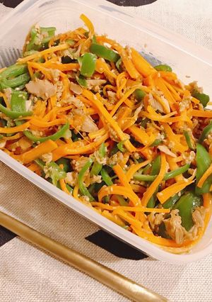 醤油麹でにんじん炒め-作り置き-レシピのメイン写真