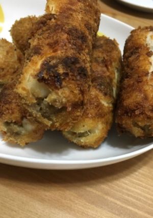餃子のタネをリメイク！ちくわの肉詰め-レシピのメイン写真