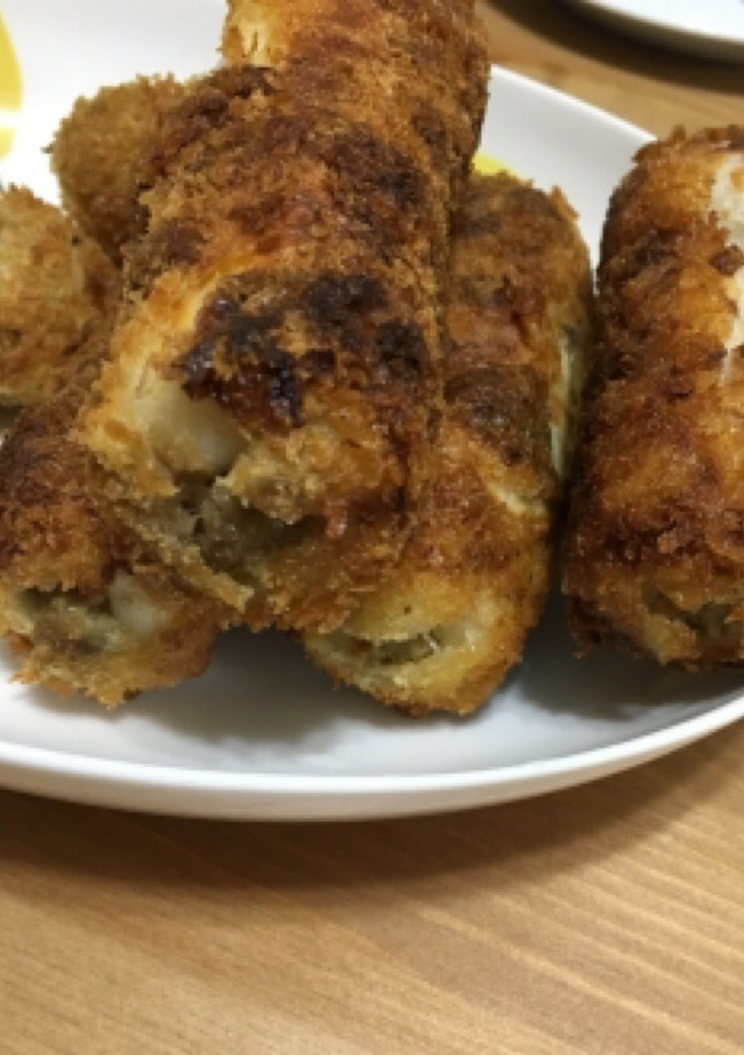 餃子のタネをリメイク！ちくわの肉詰め-レシピのメイン写真
