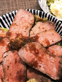 ローストビーフ丼-レシピのメイン写真