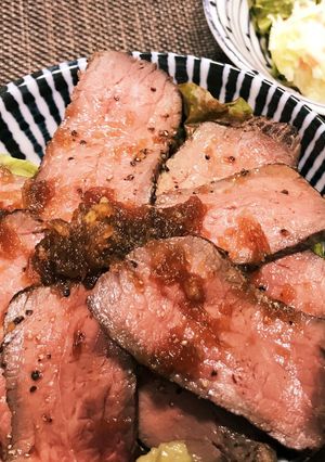 ローストビーフ丼-レシピのメイン写真