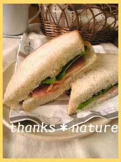スモークサーモンと大葉のサンドイッチ-レシピのメイン写真