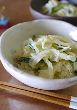 糸こんにゃくコールスロー-レシピのメイン写真