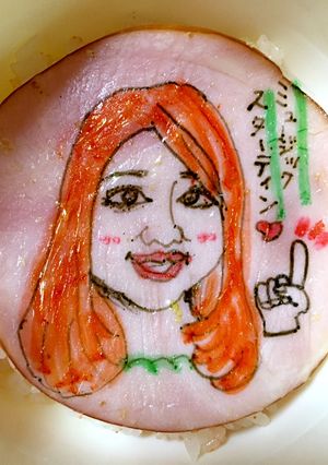 モノマネりんごちゃんキャラ弁-レシピのメイン写真
