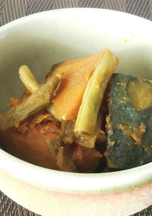 おばあのカボチャ煮-レシピのメイン写真