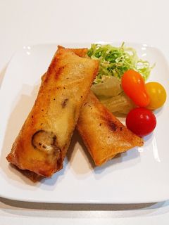 キノコとベーコンの春巻-レシピのメイン写真