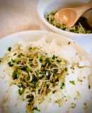 山椒・七味・青海苔のちりめんふりかけ
