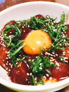 簡単!まぐろユッケ丼-レシピのメイン写真