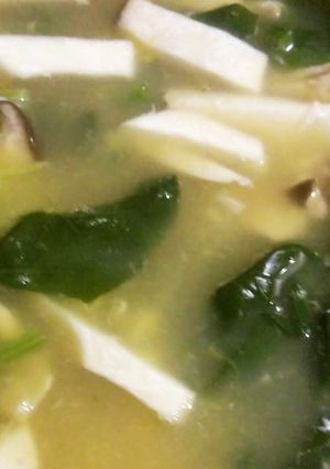 お茶漬けの素と卵でほんわか中華スープ-レシピのメイン写真