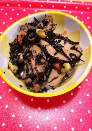 野菜たっぷりひじき煮-レシピのメイン写真