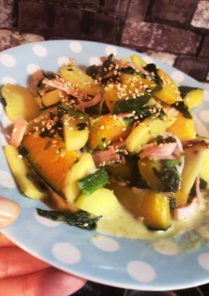 カボチャとサツマイモの優しいミルク煮-レシピのメイン写真