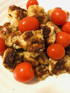 鶏もも肉のパン粉炒め揚げ●ハーフカツ?-レシピのメイン写真