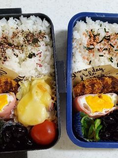 ☆高校生娘と私のお弁当☆138-レシピのメイン写真