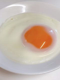 レンジで簡単目玉焼き-レシピのメイン写真