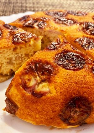 チョコバナナケーキ　炊飯器　HM-レシピのメイン写真
