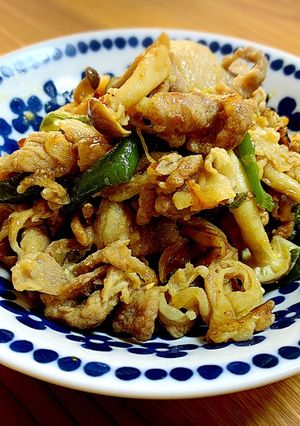 豚肉とピーマンのごま味噌マヨ炒め-レシピのメイン写真