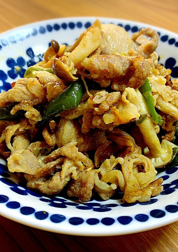 豚肉とピーマンのごま味噌マヨ炒め-レシピのメイン写真