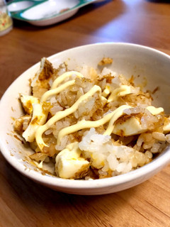 ゆで卵おかか丼-レシピのメイン写真