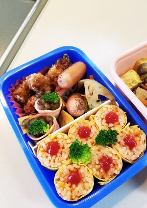 保育園の遠足お弁当-レシピのメイン写真