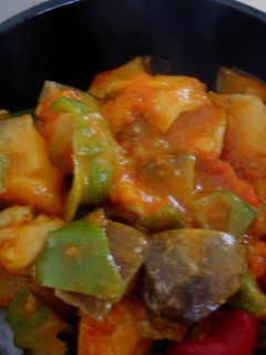 ラタトゥイユ風カレー丼-レシピのメイン写真