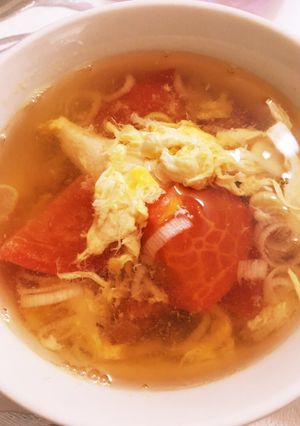 トマトニンニクスープ-レシピのメイン写真