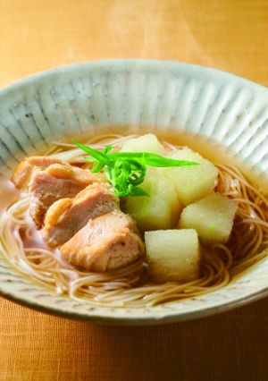 冬瓜と鶏のにゅうめん♪-レシピのメイン写真