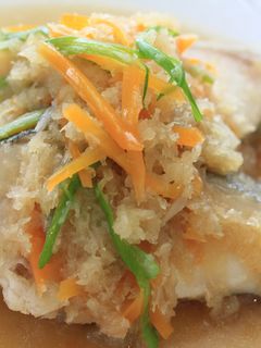 術後の体力回復に!白身魚のみぞれ煮-レシピのメイン写真